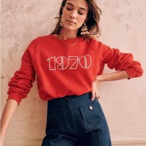 Sezane Annee 1970 Sweatshirt